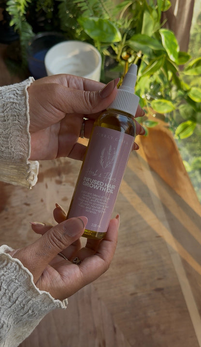 Herb & Flower Infused Hair Growth Oil