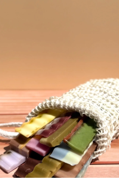 Sisal Soap Scrap Bag